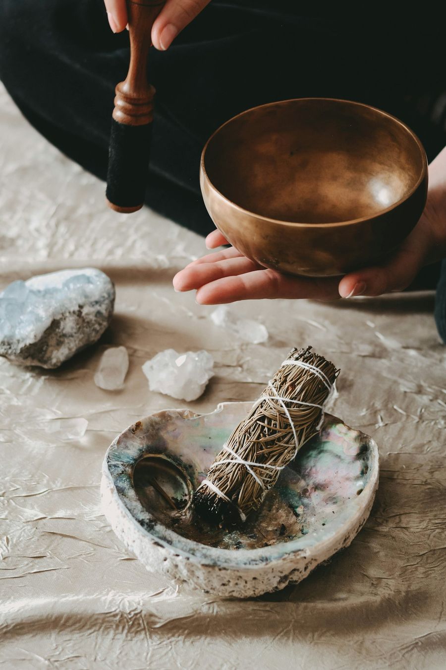 Reiki healing session